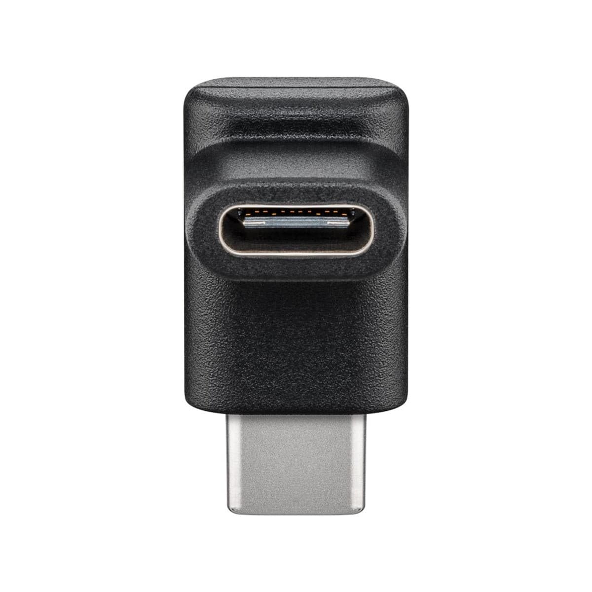 goobay-mobility-55556-usb-c-winkeladapter-90-schwarz image 1