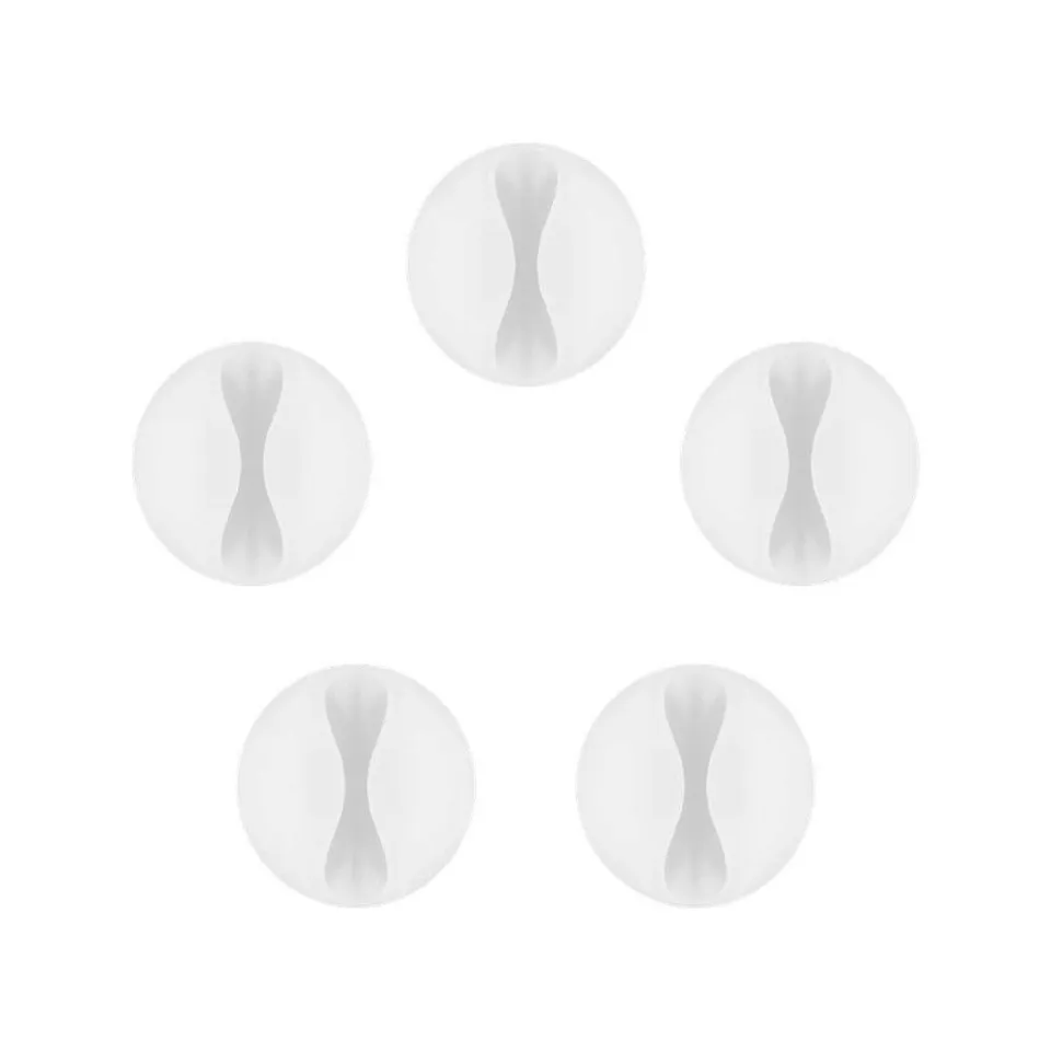 goobay-notebook-pc-kabelhalter-wei-5er-set-selbstklebend image 1