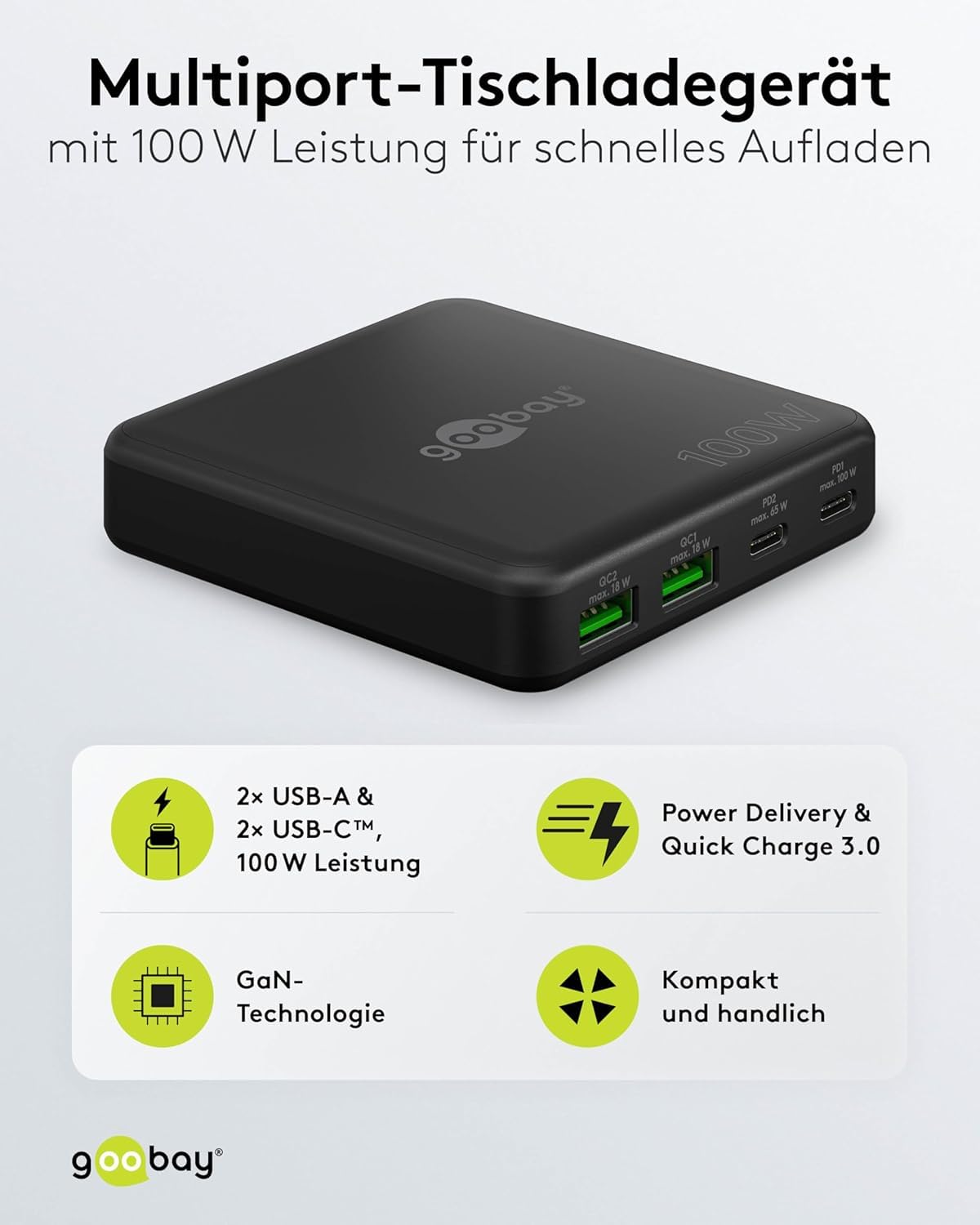goobay-mobility-70764-usb-c-ladeger-t-100w-gan-4-port-schwarz image 2