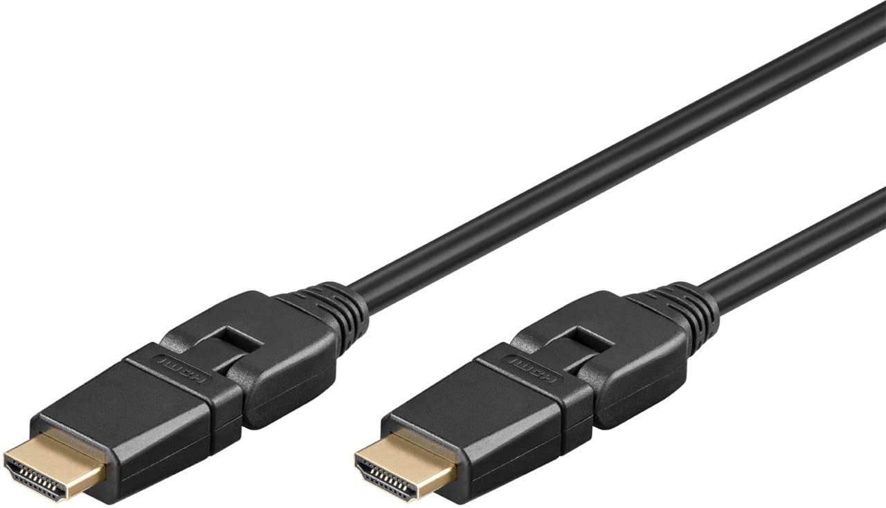 goobay-61292-high-speed-hdmi-kabel-5m-4k-360-drehbar image 1