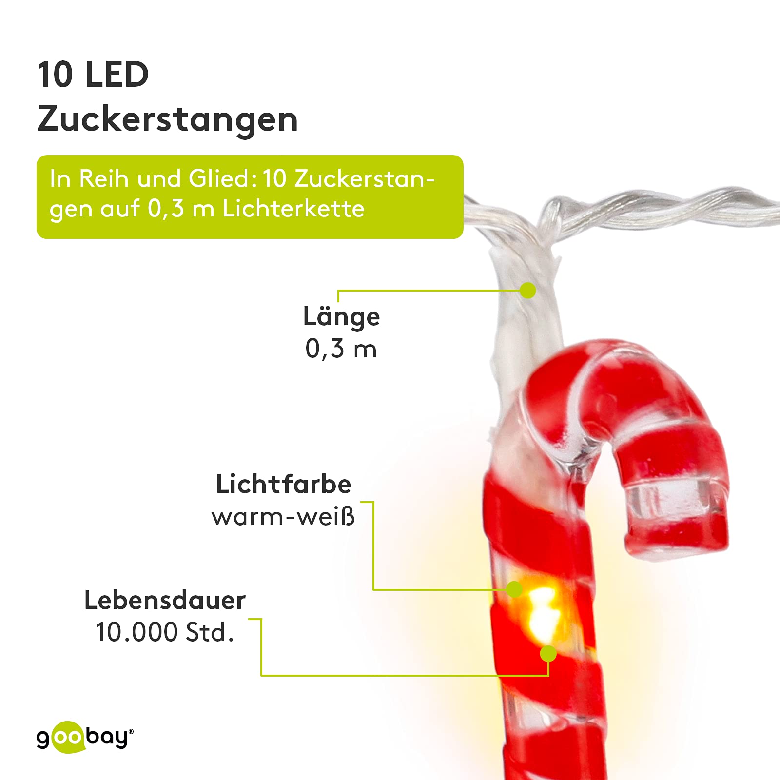 goobay-power-led-zuckerstangen-lichterkette-warmwei-1-2-m image 3