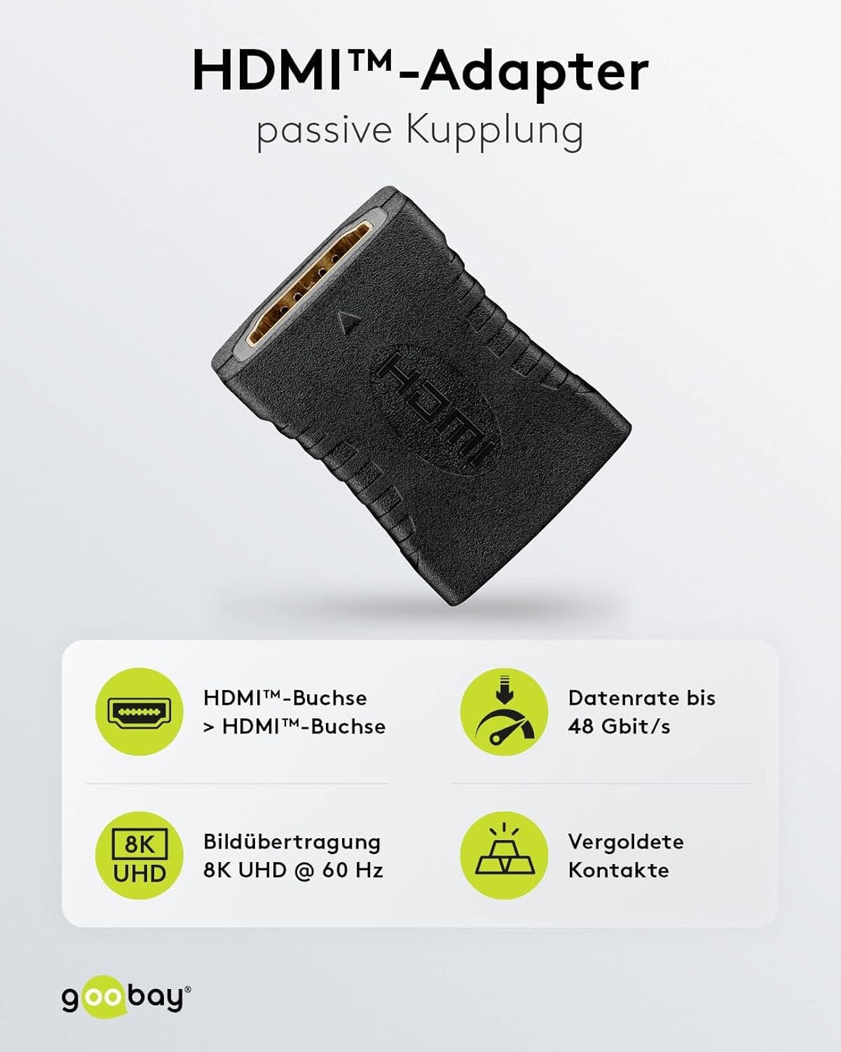 goobay-65743-hdmi-adapter-buchse-buchse-8k-60hz image 2
