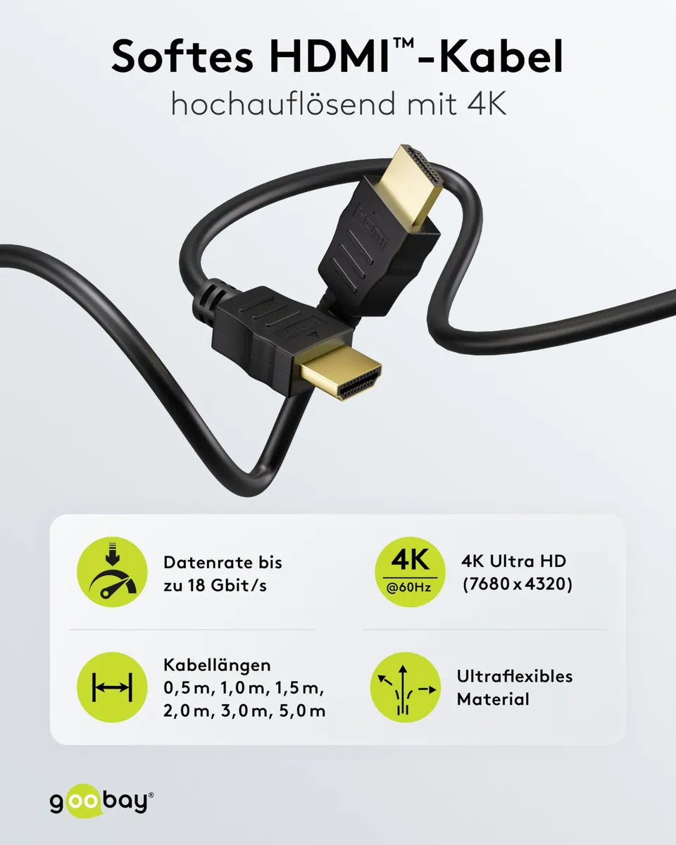 goobay-80105-soft-hdmi-kabel-5m-4k-flexibel image 1