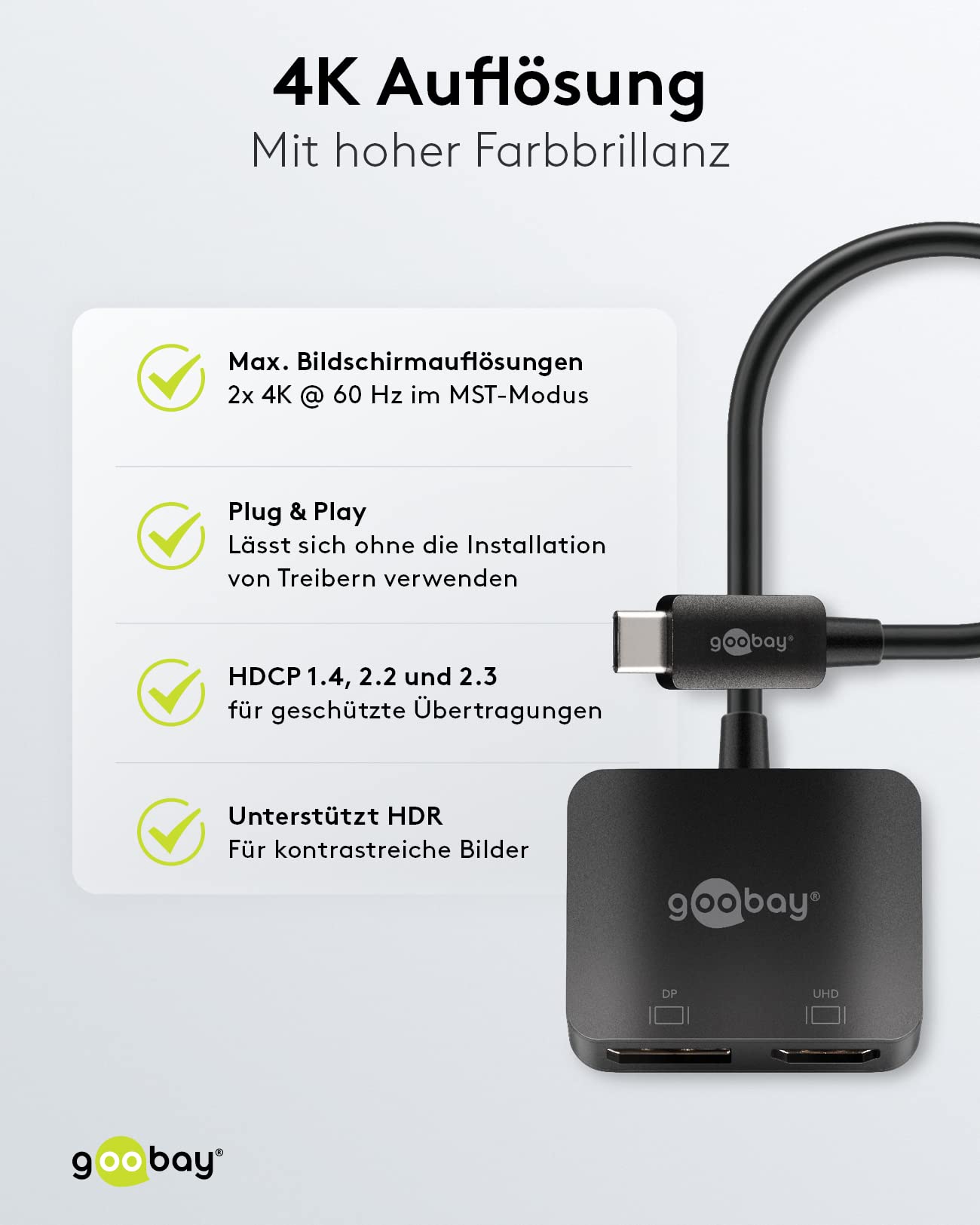 goobay-60172-usb-c-multiport-adapter-hdmi-dp-4k-60hz image 5