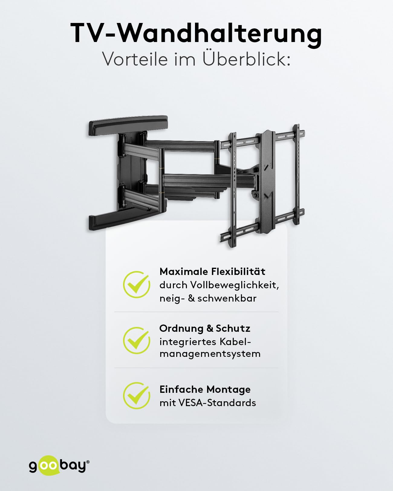 goobay-mounts-49935-tv-wandhalterung-37-70-zoll-fullmotion image 8