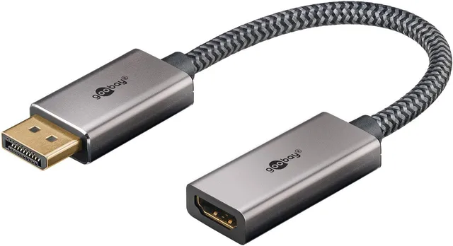 goobay-75272-displayport-hdmi-kabel-8k-60-hz-textil-1-m image 1
