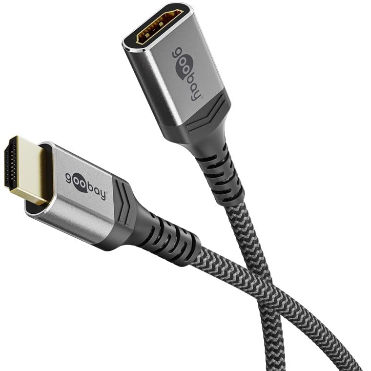goobay-plus-hdmi-verl-ngerung-2-m-8k-textil-79106 image 1
