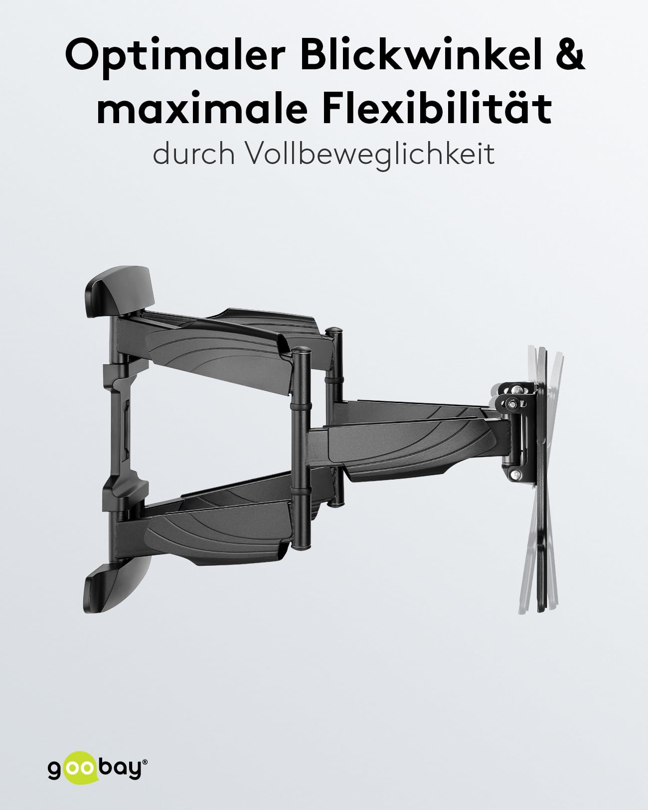 goobay-mounts-tv-wandhalterung-49956-fullmotion-37-70-zoll-schwarz image 6
