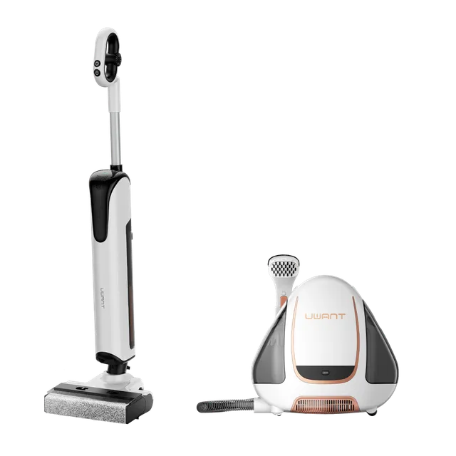 uwant-combos-d700-nasssauger-b100-teppichreiniger-set-wei image 1