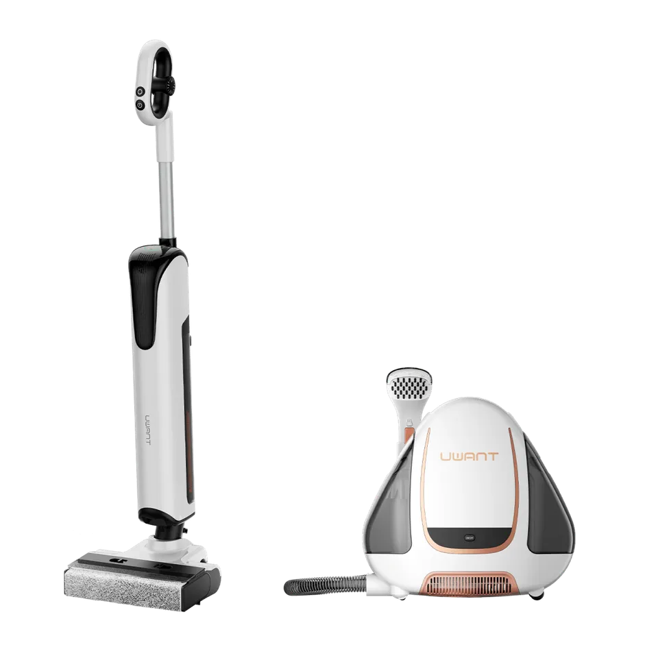 uwant-combos-d700-nasssauger-b100-teppichreiniger-set-wei image 1