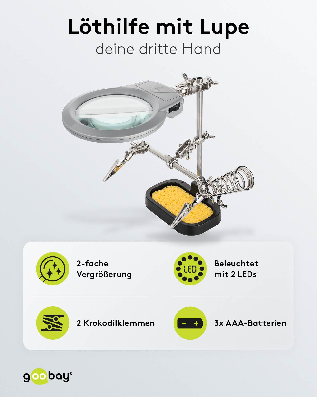 goobay-workshop-51226-l-thilfe-dritte-hand-lupe-led-schwarz image 2