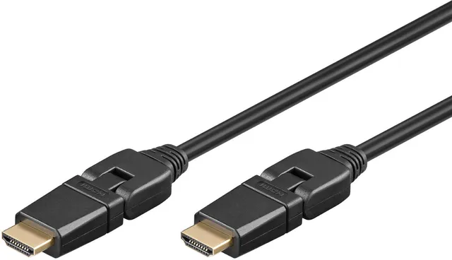 goobay-hdmi-kabel-360-drehbar-1-m-4k-mit-ethernet image 1