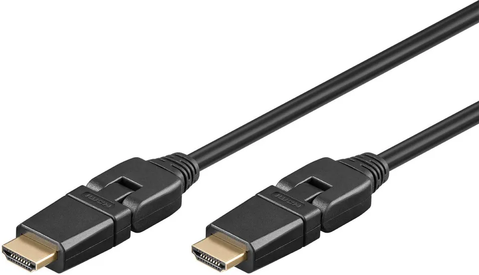 goobay-hdmi-kabel-360-drehbar-1-m-4k-mit-ethernet image 1