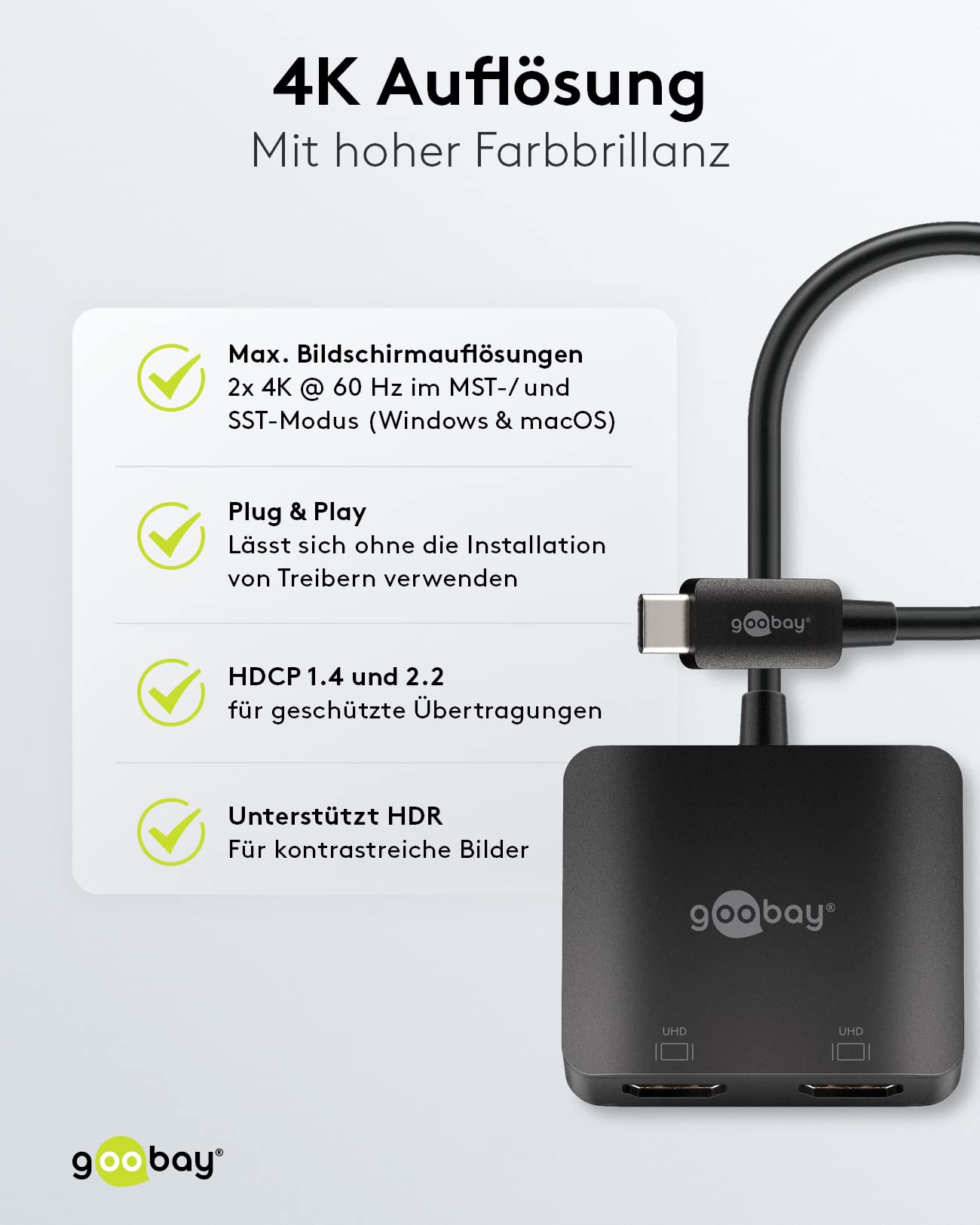 goobay-60173-usb-c-auf-hdmi-adapter-2-port-4k-60hz image 5