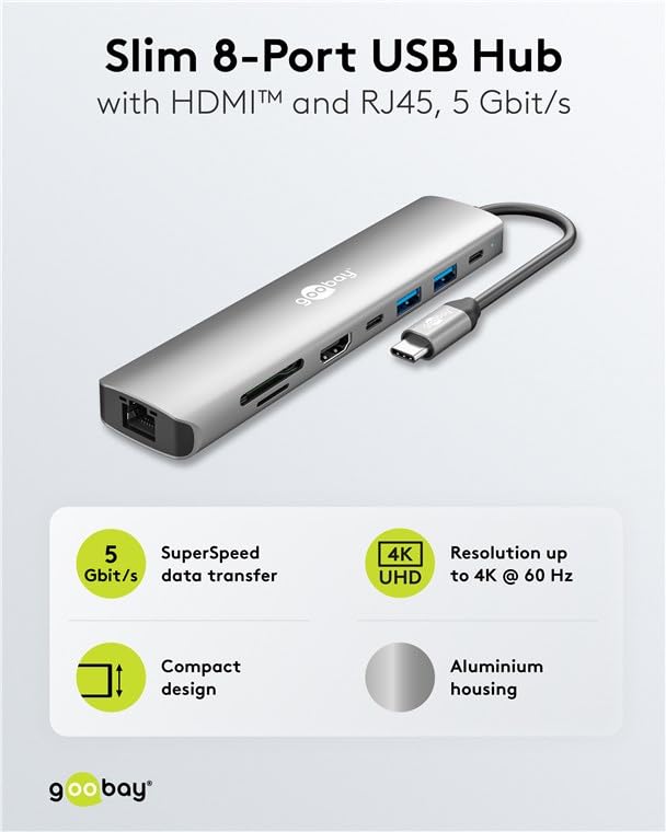goobay-notebook-pc-usb-c-slim-hub-8-in-1-dockingstation-1-gbit-s image 4
