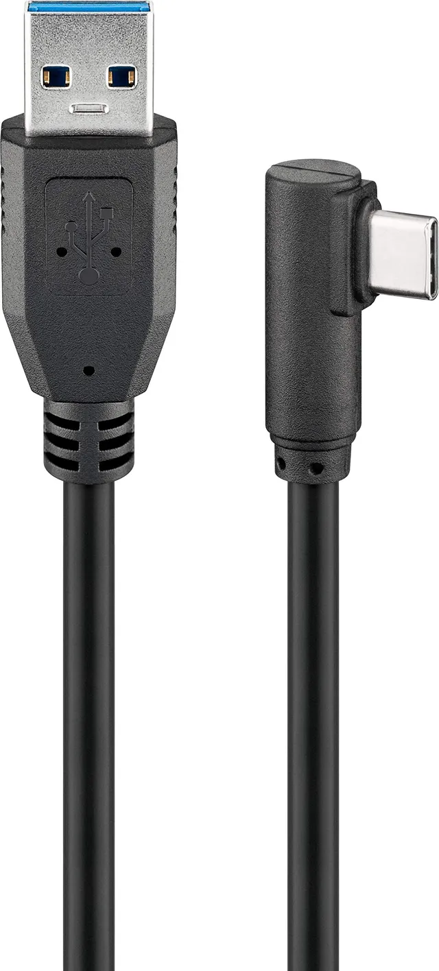 goobay-66504-usb-a-auf-usb-c-kabel-3-m-winkel-schwarz-15w image 1