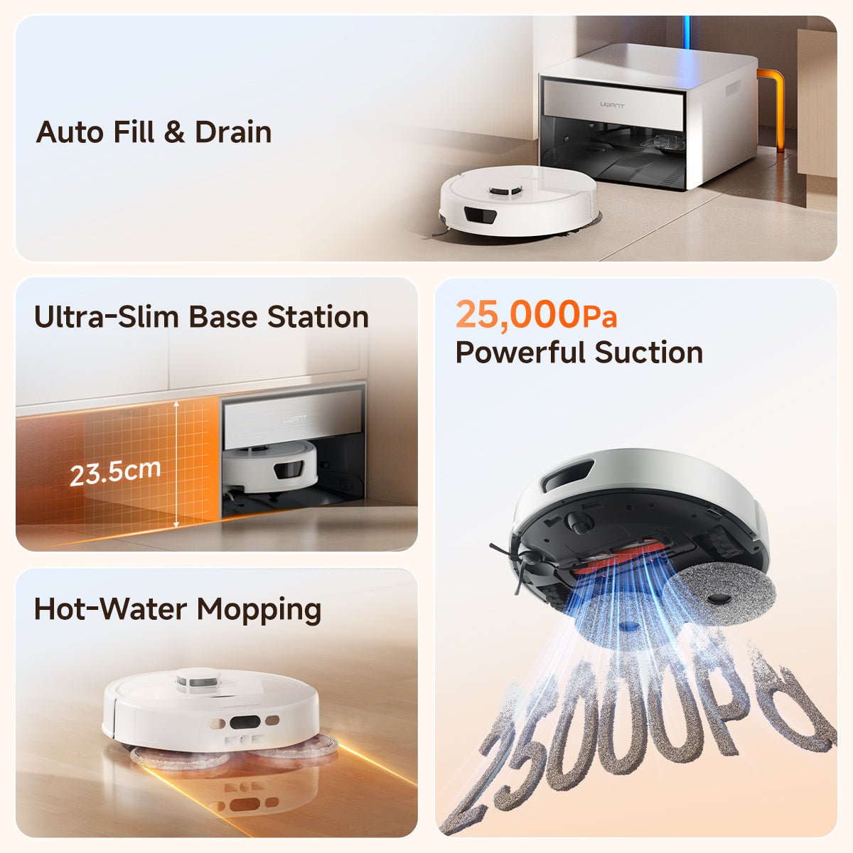 uwant-t300-saugroboter-wischroboter-25000pa-station image 3