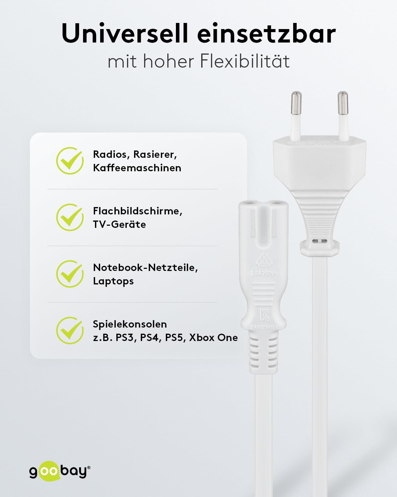 goobay-power-93988-euro-netzkabel-5m-wei-c7 image 4