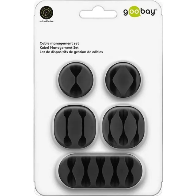goobay-70683-kabelmanagement-set-mini-schwarz-5er image 1