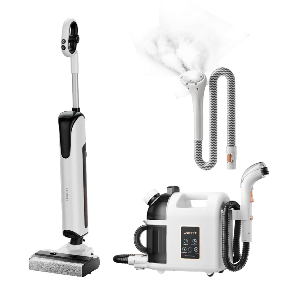 uwant-combos-d700-b200-staubsauger-wei-mit-dampfreiniger image 1