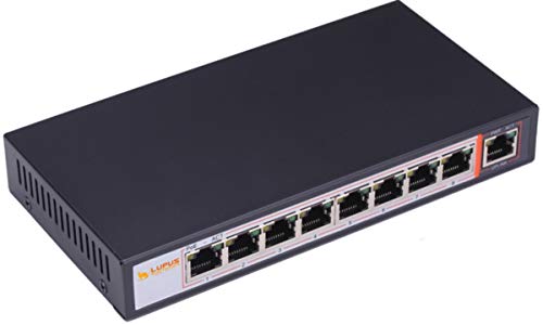lupus-10996-poe-switch-8-kanal-10-100-mbit-schwarz image 2