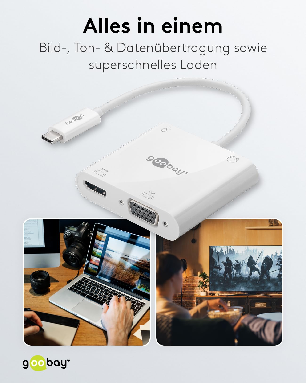 goobay-52418-notebook-pc-usb-c-verteiler-100w-4k-wei image 6