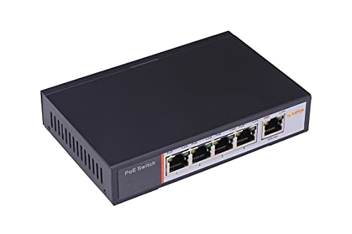 lupus-10995-poe-switch-4-kanal-10-100-mbit-schwarz image 2
