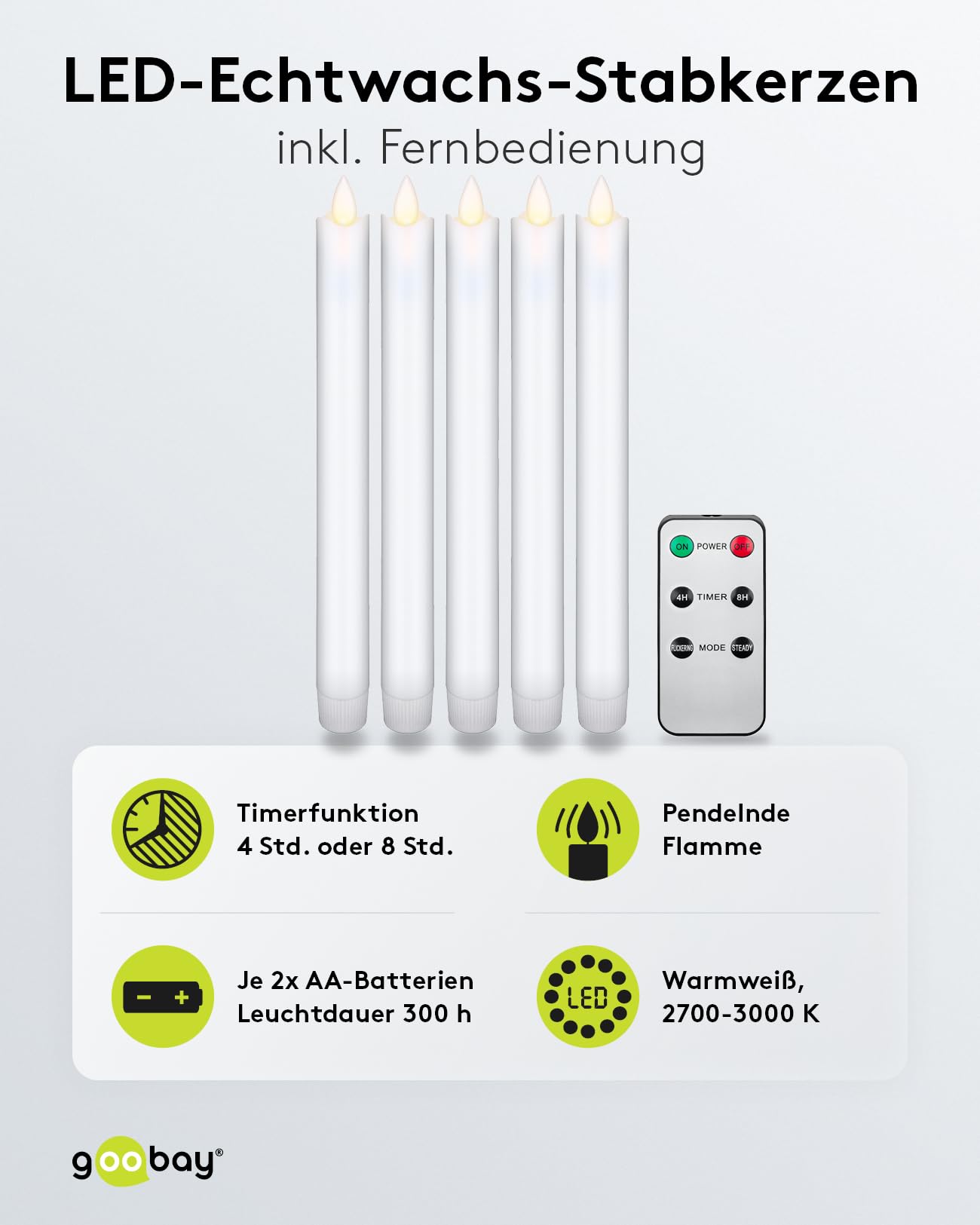 goobay-power-49867-led-stabkerzen-5er-set-wei-timer image 2