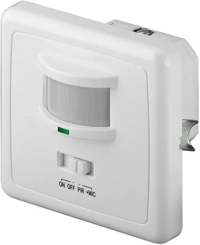 goobay-power-infrarot-bewegungsmelder-160-9-m-wei-akustik image 1