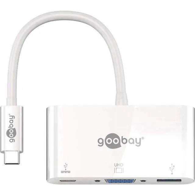 goobay-notebook-pc-62100-usb-c-hub-vga-usb-60w-full-hd image 1