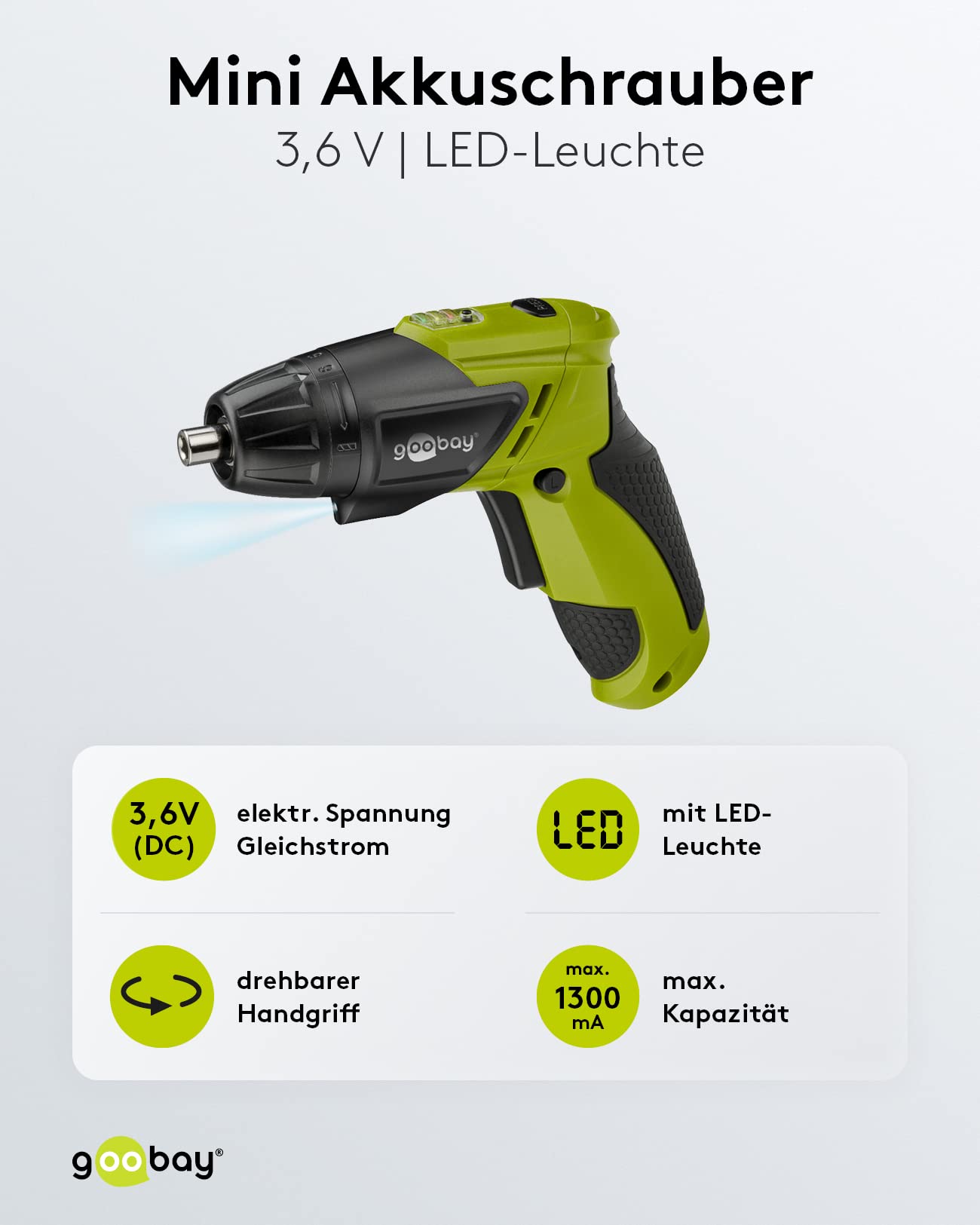 goobay-71880-akkuschrauber-knickschrauber-3-6v-bitsatz-led image 2