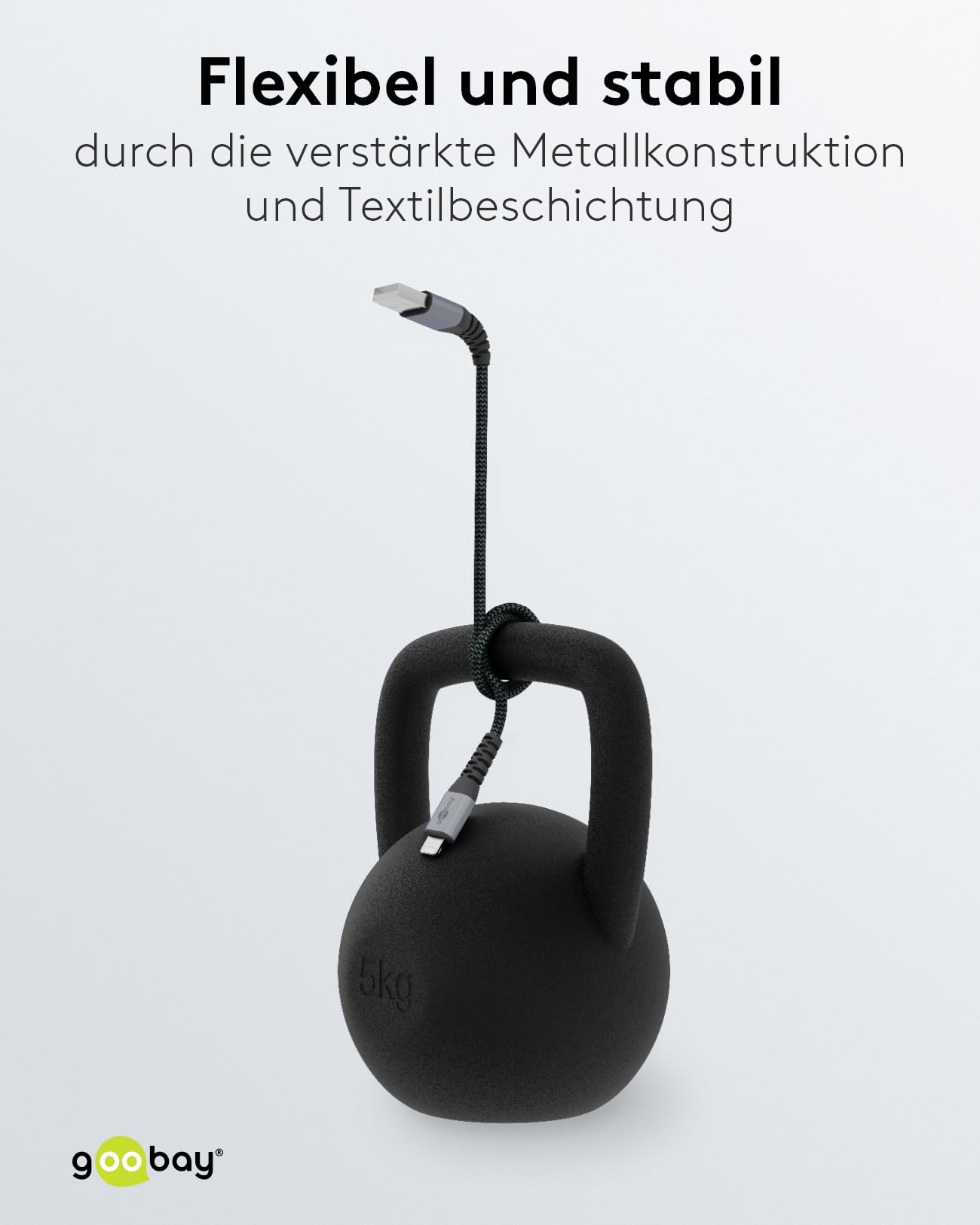 goobay-mobility-49269-lightning-kabel-usb-a-2m-grau-textil image 4