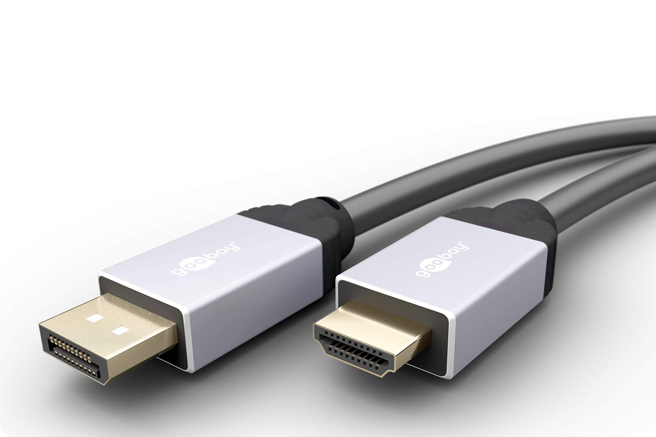 goobay-71460-displayport-hdmi-kabel-1-0m-4k image 1