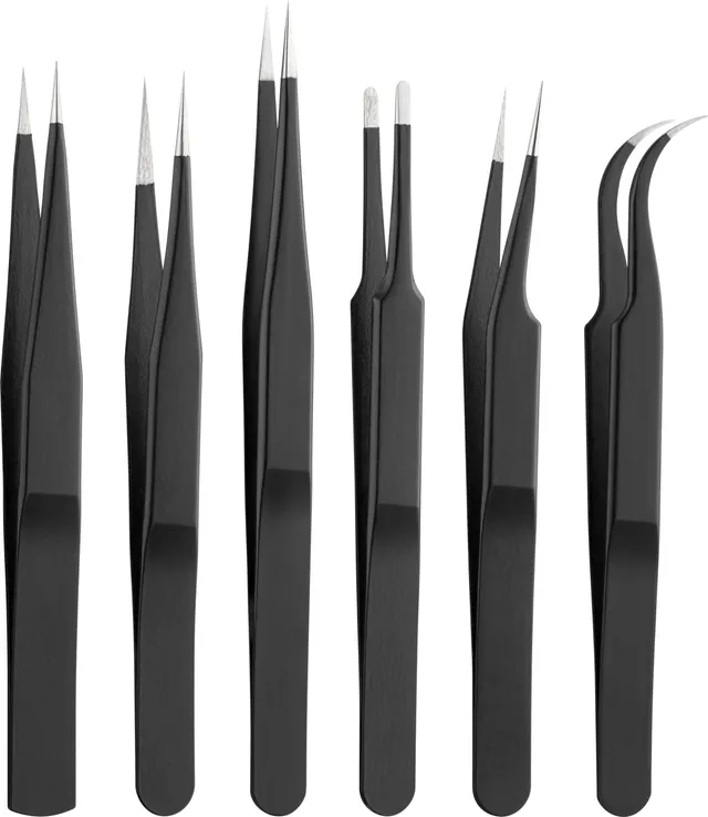 goobay-workshop-41256-pinzetten-set-6-teilig-edelstahl-esd image 1