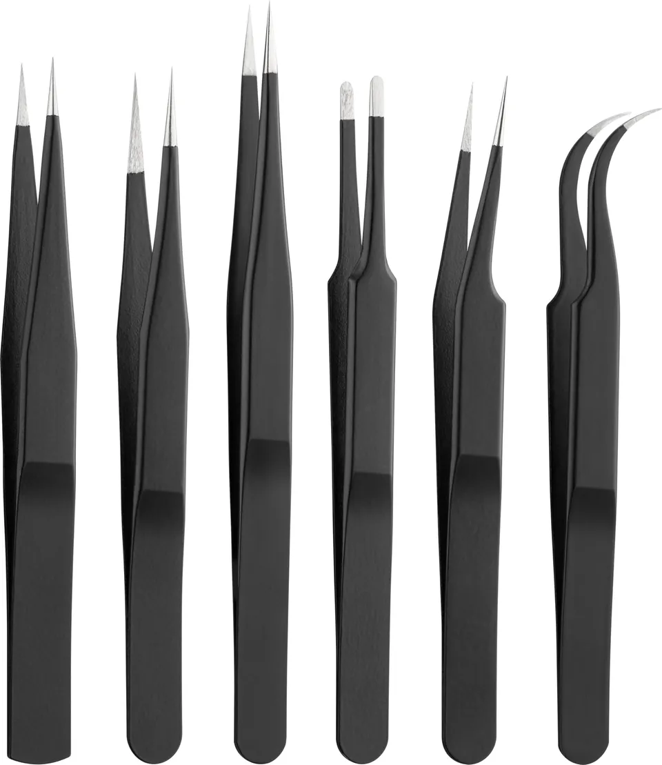 goobay-workshop-41256-pinzetten-set-6-teilig-edelstahl-esd image 1