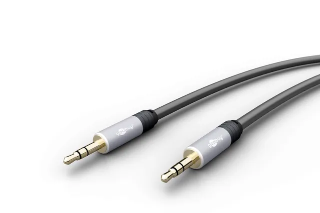 goobay-audio-video-klinke-klinke-aux-kabel-1-5m-schwarz-stereo image 1