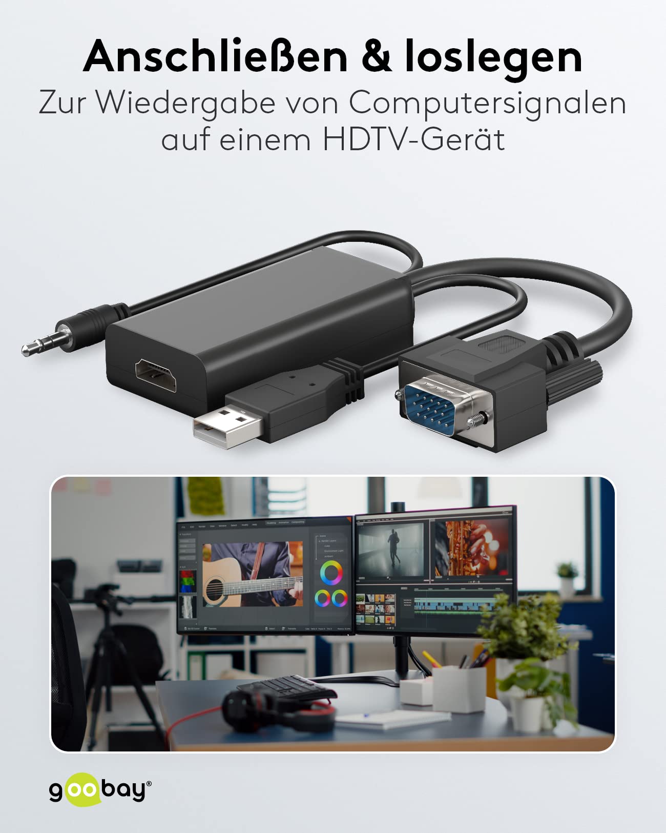 goobay-audio-video-vga-auf-hdmi-adapter-61259-full-hd-schwarz image 6