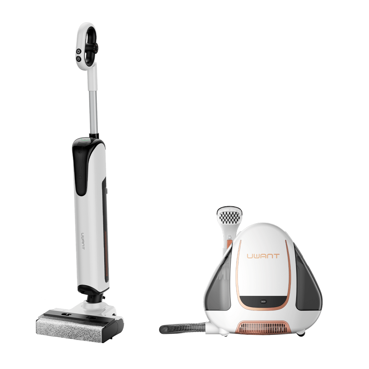 uwant-combos-d700-nasssauger-b100-teppichreiniger-set-wei image 1