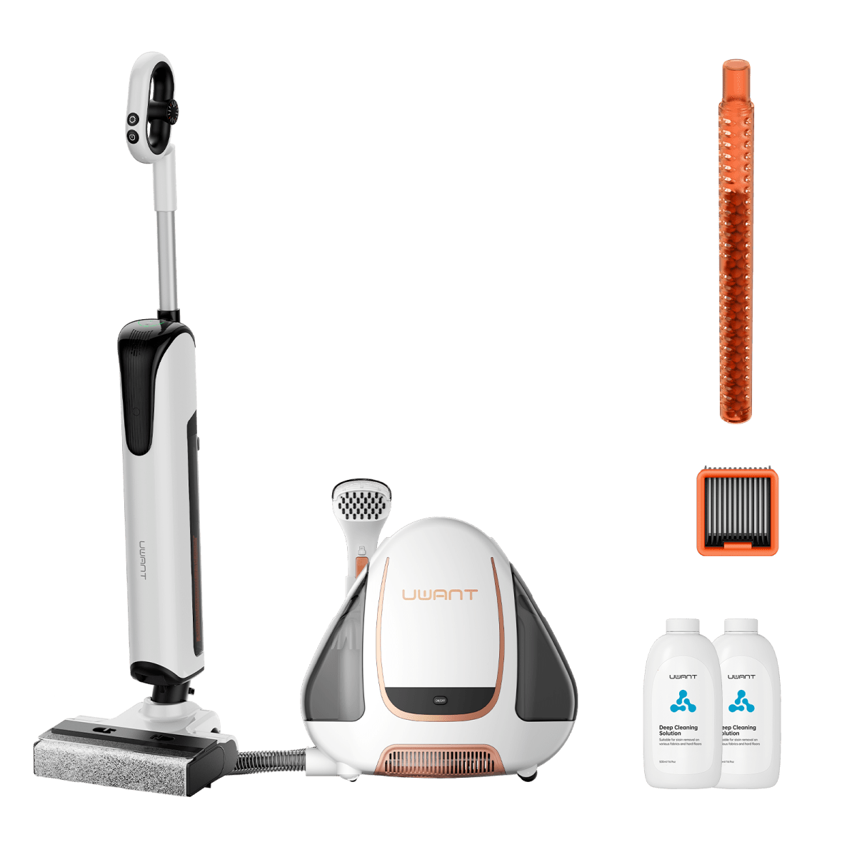 uwant-combos-d700-nasssauger-b100-teppichreiniger-set-wei image 2