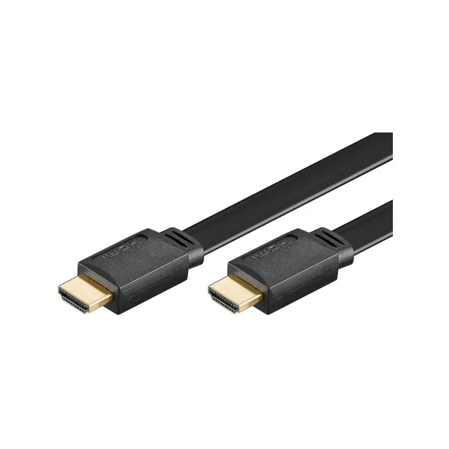 goobay-31926-hdmi-flachkabel-1-5-m-schwarz-4k image 1