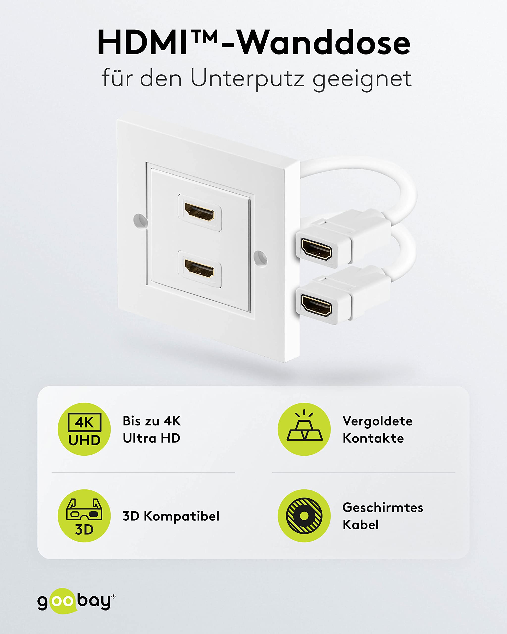 goobay-51723-hdmi-wanddose-wei-1x-geschirmt-hdcp image 2