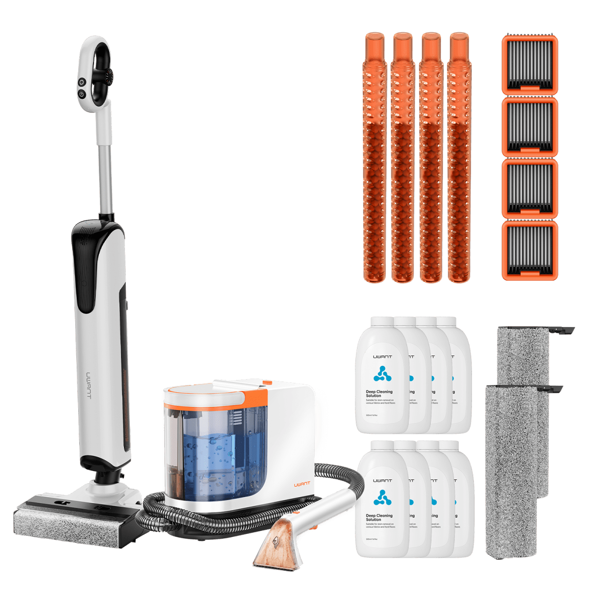 uwant-combos-d700-b300-pro-staubsauger-wei-mit-teppichreiniger image 4