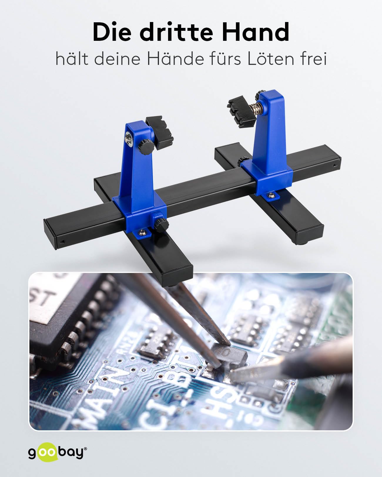 goobay-workshop-leiterplattenhalter-360-schwarz-standard image 7
