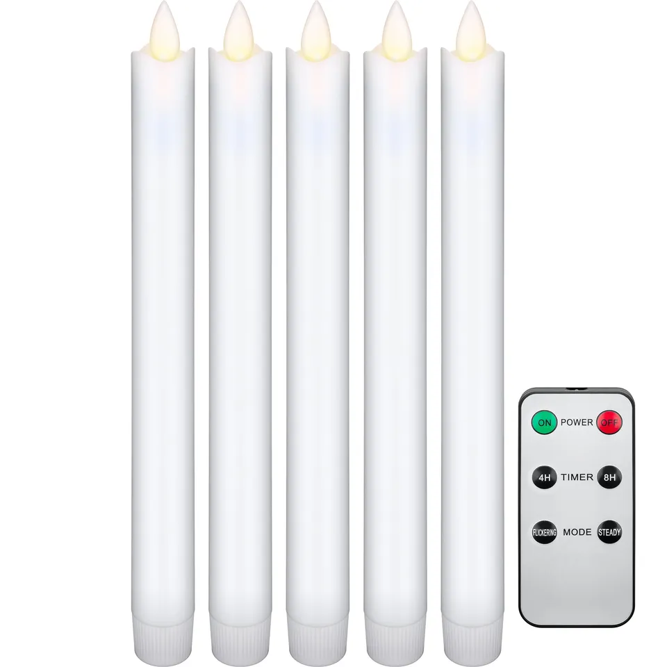 goobay-power-49867-led-stabkerzen-5er-set-wei-timer image 1