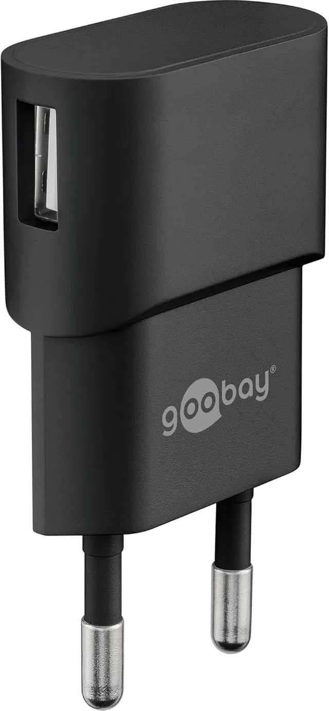 goobay-mobility-usb-netzteil-5-w-1a-schwarz-usb-a image 1