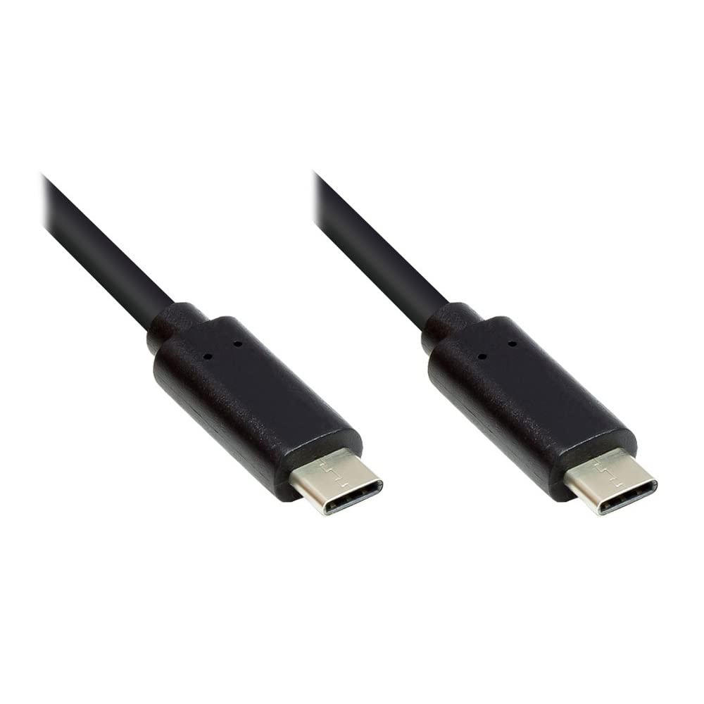 goobay-51243-usb-c-ladekabel-2m-schwarz-3a-sync image 1