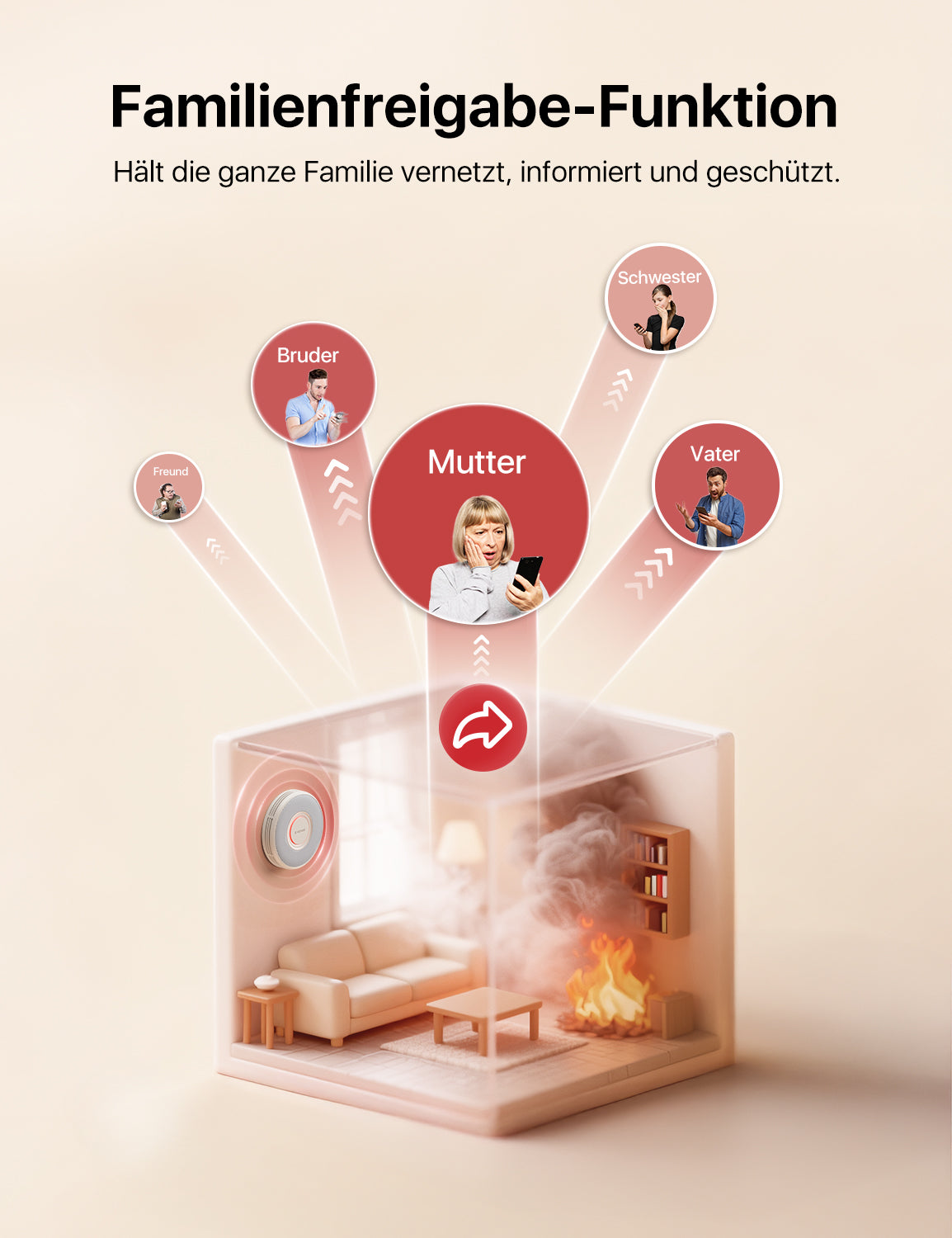 x-sense-xs0b-ir-rauchmelder-wlan-1-st-ck-mit-sprachalarm image 3