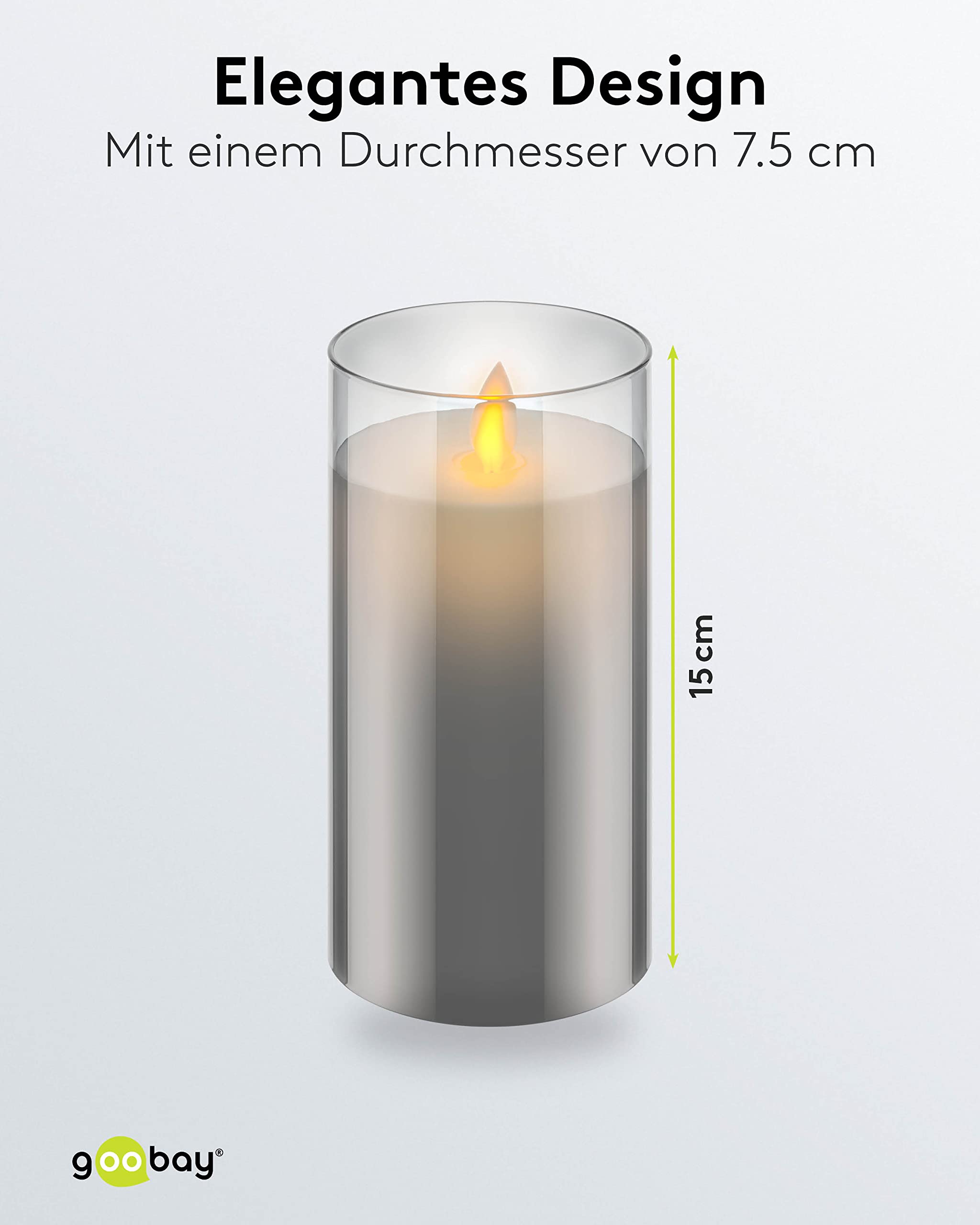 goobay-power-led-echtwachskerze-glas-15-cm-grau-mit-timer image 3