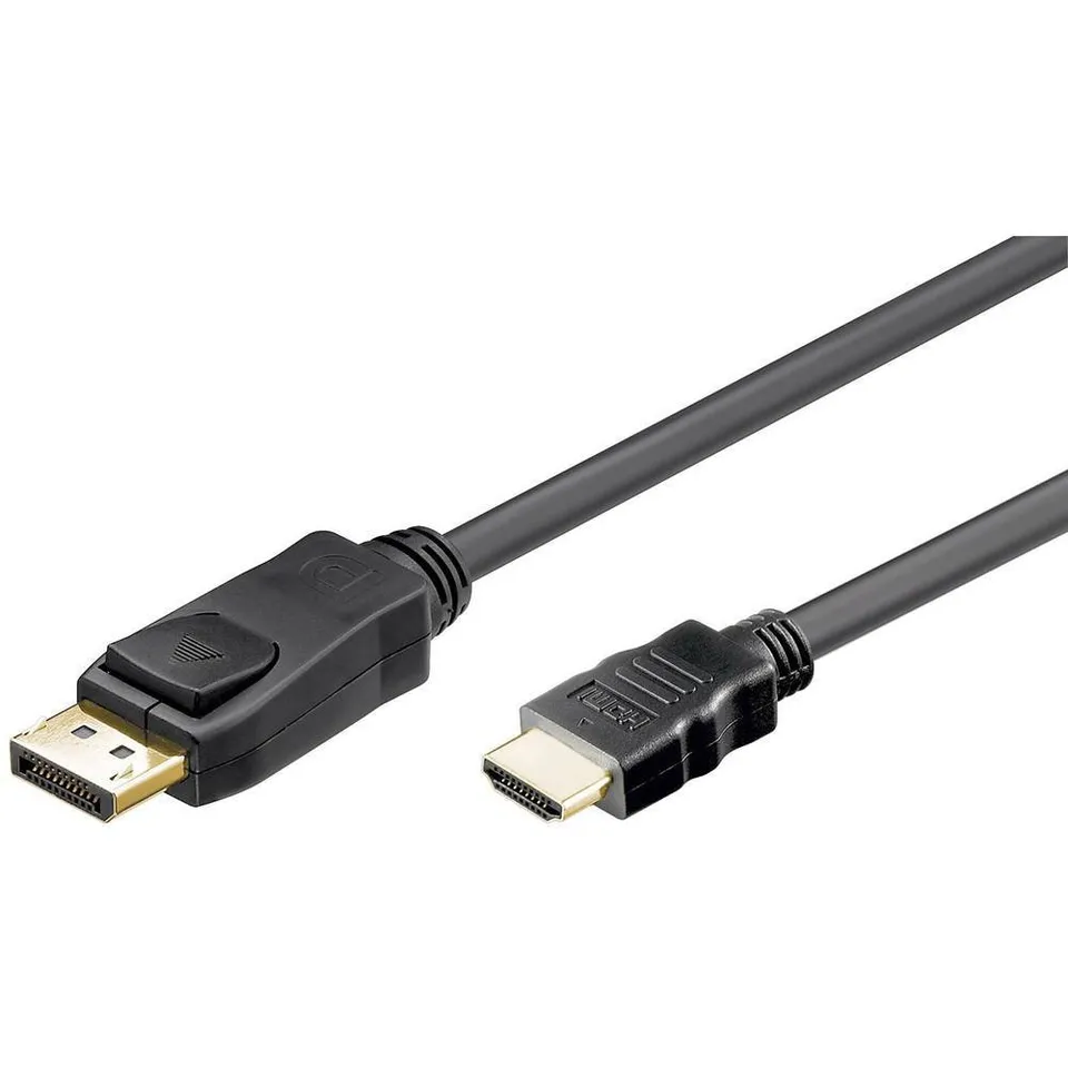goobay-51957-displayport-hdmi-kabel-2m-4k-vergoldet image 1