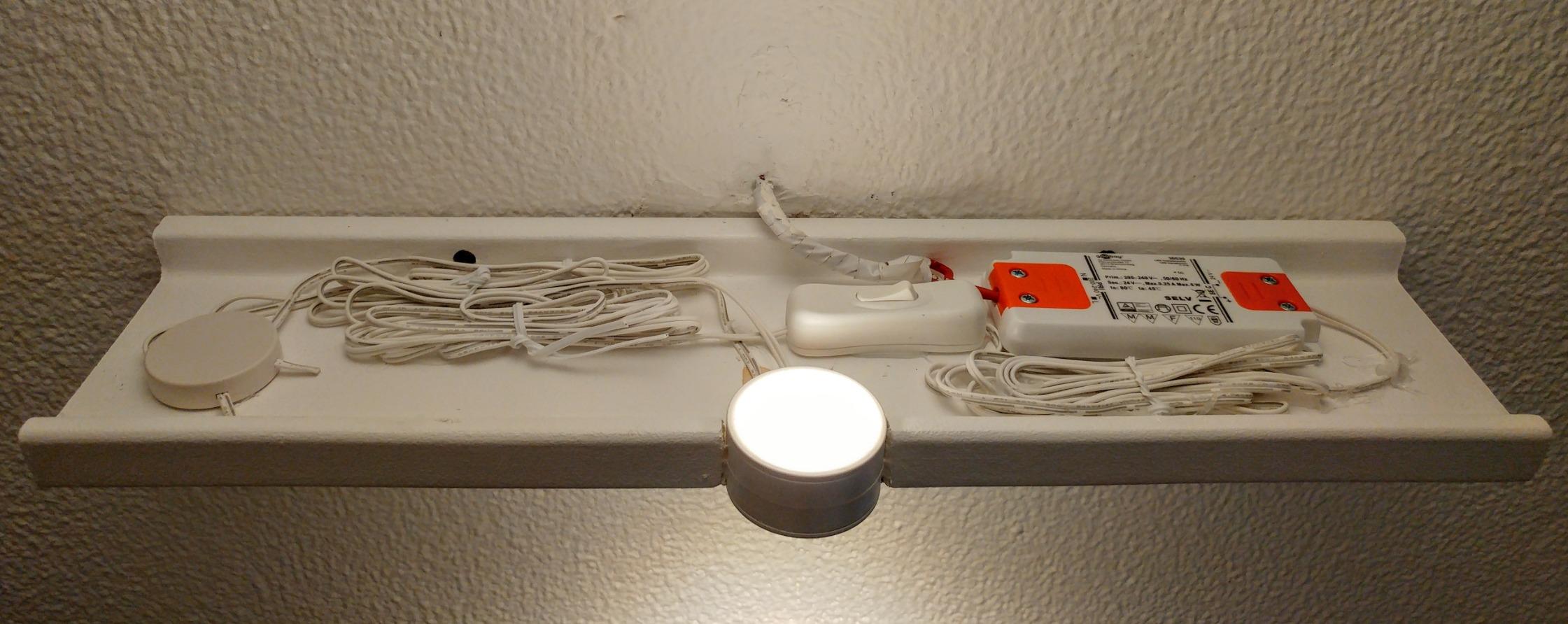 Streifen leuchtet gleich